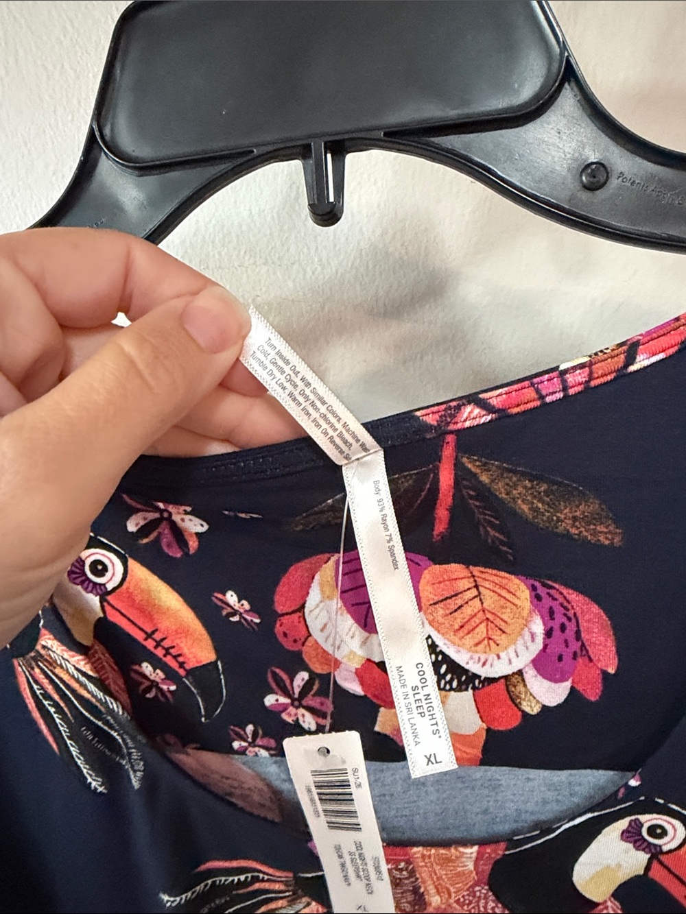 Soma Cool Nights “Toucan Tango” Sleepshirt - Picture 2 of 4